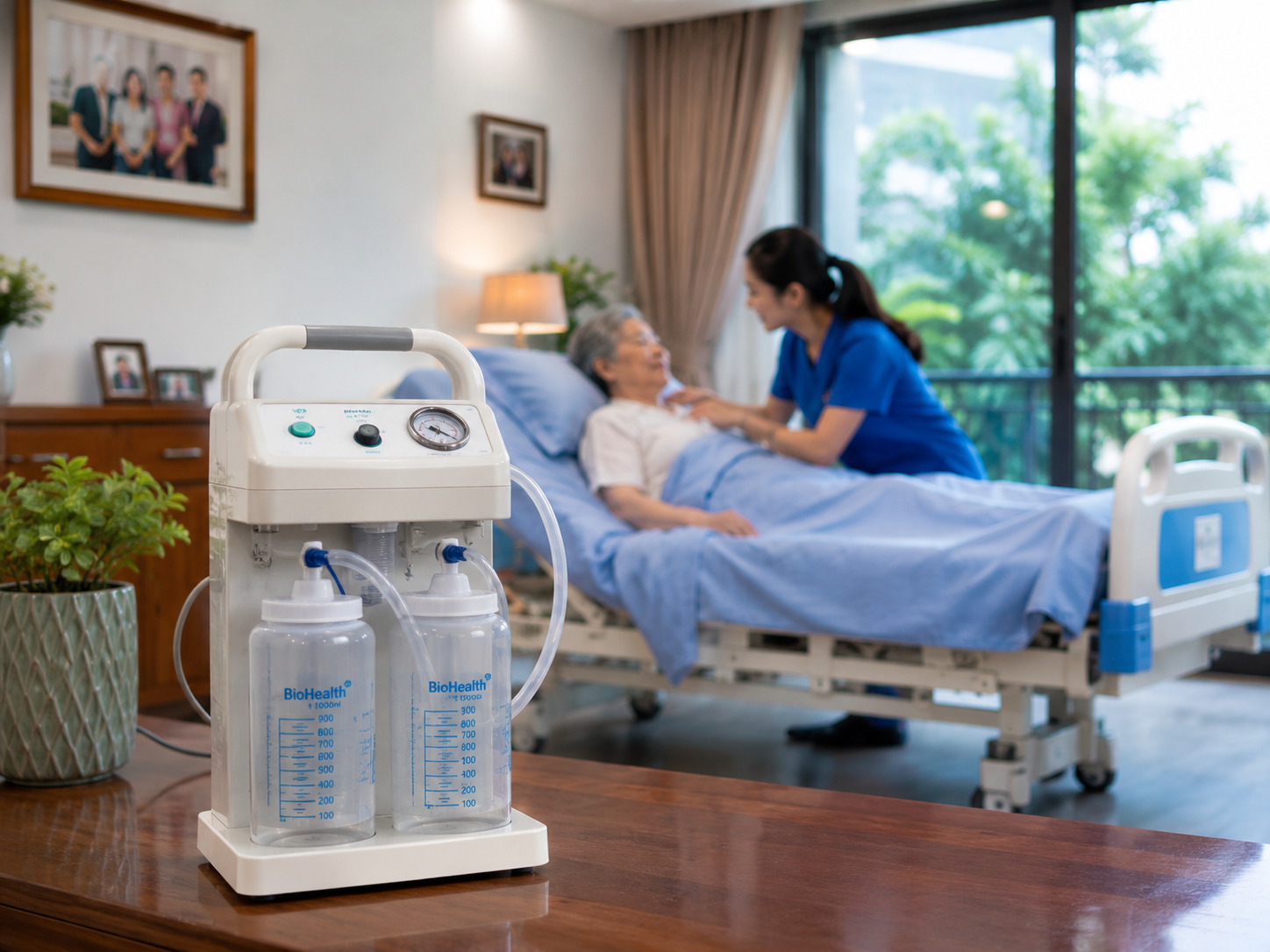 Máy hút dịch y tế tại nhà